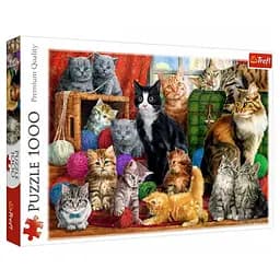 Пазл Trefl Кошачья встреча 1000 эл. (10555)