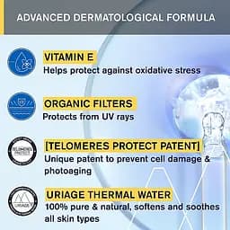 Уцінка. Сонцезахисний зволожуючий крем Uriage Bariesun SPF30 50 мл  - мініатюра 8
