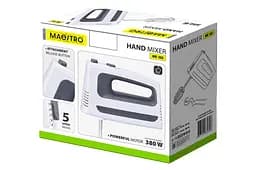 Міксер ручний занурювальний кухонний Maestro MR-502 380Вт білий - мініатюра 5