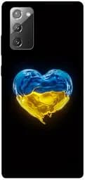 Чохол Demsky Серце України для Samsung Galaxy Note 20
