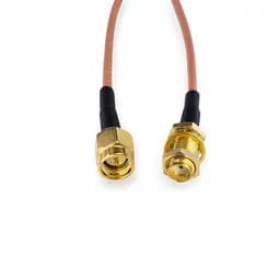 Антенний кабель RG316 - перехідник SMA Male в SMA Female RG316 40см - мініатюра 2