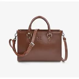 Жіноча шкіряна сумка Fancy світло-коричневий кайзер