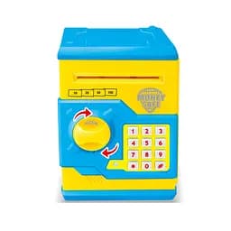 Детская копилка/сейф MK 3916 с купюроприемником Желтый