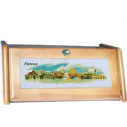 Хлібниця дерев'яна Mazhura Флоренція, 18х40, 5х27, 5 см (mz681922)