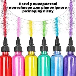Дитячий набір для творчості картини з піску 9 в 1 Alexes KP-004 на картоні - мініатюра 3