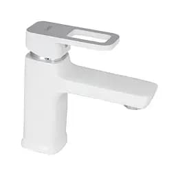 Змішувач для умивальника Lidz Wawel 001 (k35) LDWAW001WHI45397 White, Білий