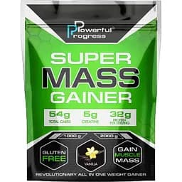 Гейнер Powerful Progress Super Mass Gainer 1 кг Vanilla
