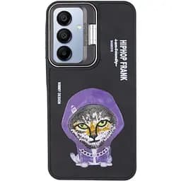 TPU+PC чохол Epik Friends для Samsung Galaxy A16 4G/5G Black Cat