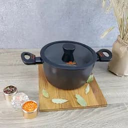 Каструля Vitrinor Chef Collection з кришкою 20 см 2.8 л (2112160) - мініатюра 9
