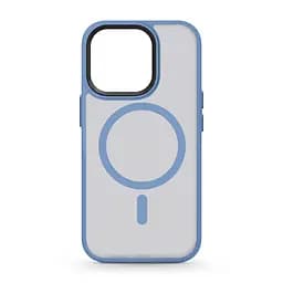 Чехол для Apple iPhone 14 Pro, Uniq MagCase, голубой, противоударный, панель-накладка с MagSafe, ударопрочный TPU+PC, с магнитом MagSafe, поддержка полноценной беспроводной зарядки, ArmorStandart (ARM75337)