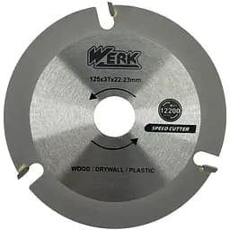 Диск універсальний Werk 125 x 3T x 22.23 мм (104168)