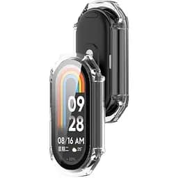 Чохол-накладка DK Пластик Gloss Glass Full Cover для Xiaomi Mi Band 8 (015816) (clear) - мініатюра 2