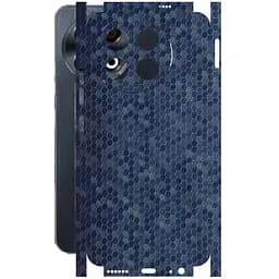 Захисна плівка StatusSKIN для Tecno Spark 30 Pro Корпус Вініл Соти сині