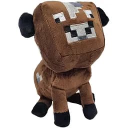 Мягкая игрушка герой Bambi Minecraft Корова коричневая (761375504)