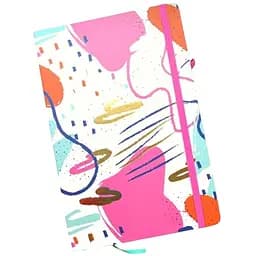 Блокнот на резинке Malevaro дизайн 2 А5 13.6×20.8 см твердая обложка 80 листов (762428ML-2)