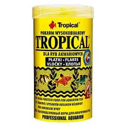 Сухий корм для акваріумних риб Tropical в пластівцях Tropical 250 мл для всіх акваріумних риб