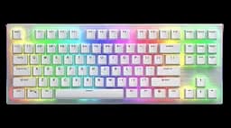 Клавіатура Hator Gravity X Orange Linear Switch RGB White (HTK551) - мініатюра 1