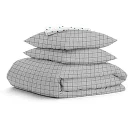 Комплект постільної білизни Cosas Grey geometry CS7 Євро сірий (CellAshgrey_ColorBlotsV2_200)
