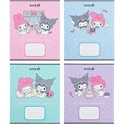 Набор тетрадей Kite Kuromi 12 листов в косую линию 25 шт. (HK25-235-2)