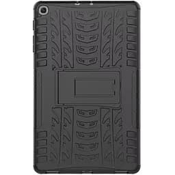 TPU+PC чохол Protector Stand для Samsung Galaxy Tab S6 Lite 10.4 (2020-2024) Black - мініатюра 5