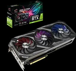 Відеокарта GeForce RTX 3070 Ti 8GB Asus ROG Strix OC (ROG-STRIX-RTX3070TI-O8G-GAMING) Б/В