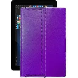 Чохол StatusCASE з екошкіри для планшету Impression ImPad W1102 Фіолетовий