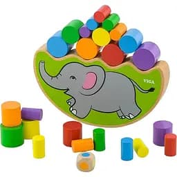 Деревянная игра-баланс Viga Toys Слоник (50390)