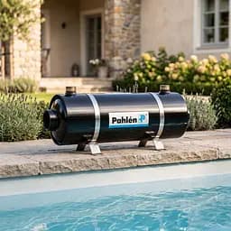 Теплообмінник для басейну Pahlen Hi-Flow 40 кВт спіральний з нержавіючої сталі - мініатюра 2