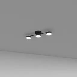 Стельовий світильник SV0003-3 BK 3000K