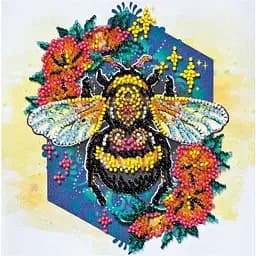 Набір-міні для вишивання бісером Abris Art Солодко AM-225 15х15 см