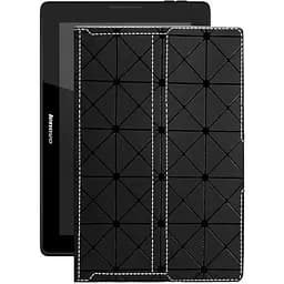 Чехол StatusCASE из экокожи для планшета Lenovo A7600 10.1 Черный ромб