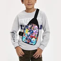 Сумка через плечо детская Покемон Пикачу 29х17 см сумка слинг для мальчика (02138)