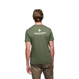 Футболка чоловіча Black Diamond M SS Equipment For Alpinist Tee L Оливковий - мініатюра 3