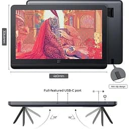 Графічний монітор XP-Pen Artist Pro 19 Gen 2 Black [127117] - мініатюра 3