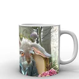 Кухоль GeekLand Аліса в країні чудес Alice in Wonderland березневий заєць AW.02.004 330 мл білий