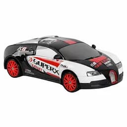 Радіокерована Машина SC 24 A 09, Акумулятор 3.7V, Підсвічування фар, Змінні колеса, Дорожні конуси, Біла