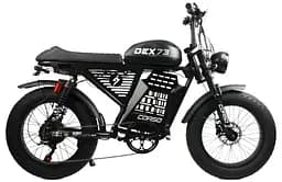 Електрофетбайк Corso DEX-73 20" DX-22530 (1200W 48V 23Ah) Чорний