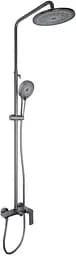 Душевая система для душа Qtap Slavonice Gunmetal Black PVD QTSLA110GMB45913