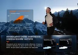 Ліхтар налобний Fenix HL32R-T чорний - мініатюра 12