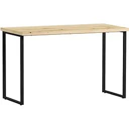 Стіл прямий лофт ОП-151 Orange-Line 1200х600х750 Чорний/Дуб Евок прибережний