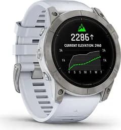 Смарт-годинник Garmin Epix Pro [Gen 2] Sapphire Edition 51mm Titanium with Whitestone Band [010-02804-10] [86531] - мініатюра 2