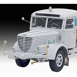 Збірна модель Revell Вантажна машина Bussing 8000 S13 з причепом рівень 5, масштаб 1:24, 716 деталей (RVL-07580) - мініатюра 9