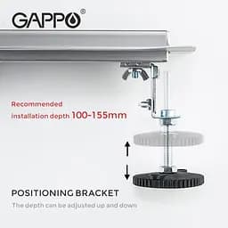 Душовий канал Gappo G84007-3 70x400 мм нержавіюча сталь - мініатюра 5