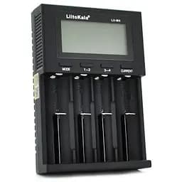 Зарядний пристрій для акумуляторів Liitokala 4 Slots, LED display, 5V Type C, 3.7V/1.2V AA/AAA 18650/26650/16340/14500/10440/18500 (Lii-M4)