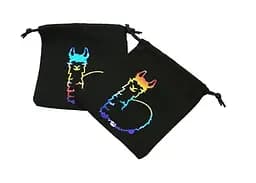 Мішечок для кубиків Q-Workshop Fabulous Llama Dice Bag (BLLA101) - мініатюра 3