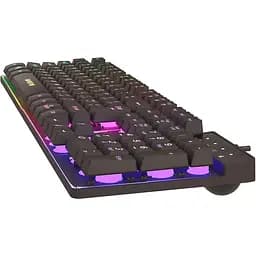 Клавіатура GamePro GK576 Nitro+ RGB USB Black (GK576) - мініатюра 4