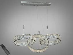 Светодиодная люстра Мебиус золото 92 Вт пульт