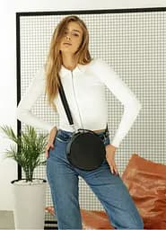 Сумка кроссбоди Sambag Bale MZN черный 20 х 20 х 10 см (52200001)