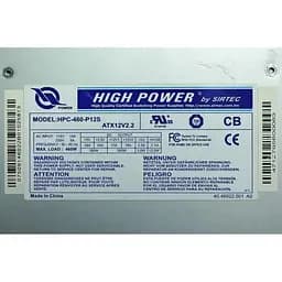 Блок живлення High Power 460W (HPC-460-P12S) Б/В