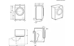 Пральна машина Electrolux EW6S5R26W фронтальне завантаження/ 6 кг/1200 об. за хв/глибина 38 см/A+++ (EW6S5R26W) - мініатюра 7
